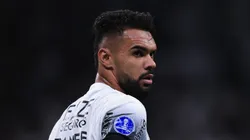 Raniele durante a partida do Timão pela Sul-Americana. Foto: Ettore Chiereguini/AGIF