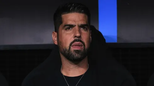 António Oliveira durante partida entre Corinthians e Argentinos Juniors, na Neo Química Arena, pela Copa Sul-Americana, no dia 14/05/2024.