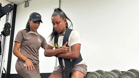 Equipe se prepara para enfrentar o Real Brasília. Divulgação/Corinthians.