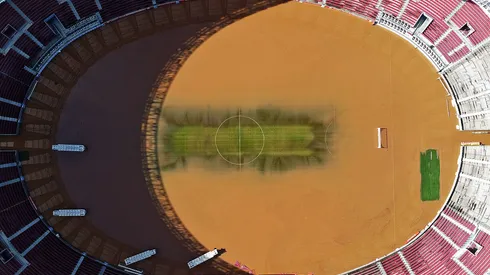 Beira-Rio está completamente alagado pelas enchentes em Porto Alegre