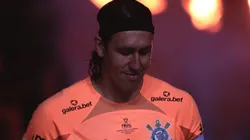 Cássio durante partida entre Corinthians e Flamengo, na Neo Química Arena, pela final da Copa do Brasil de 2022, no dia 12/10.