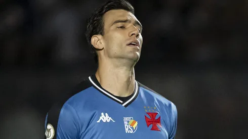 Léo Jardim durante partida entre Vasco e Vitória, em São Januário, pelo Campeonato Brasileiro, no dia 12/05/2024.