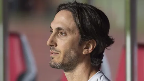 Luis Zubeldía durante partida entre São Paulo e Fluminense, no Morumbis, pelo Campeonato Brasileiro, no dia 13/05/2024.