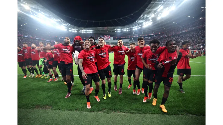 Bayer Leverkusen faz temporada histórica. (Foto de Alex Grimm/Getty Images)