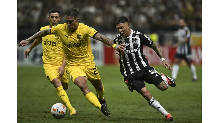 Atletico Mineiro x Peñarol em partida pela Libertadores. (Foto de Pedro Vilela/Getty Images)