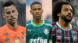 Fábio, Estevão e Marcelo. Foto: Marcello Zambrana/Thiago Ribeiro/AGIF/Getty Images