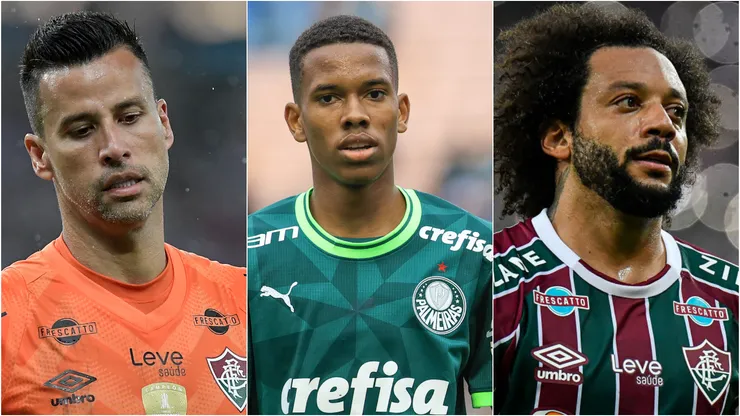 Fábio, Estevão e Marcelo. Foto: Marcello Zambrana/Thiago Ribeiro/AGIF/Getty Images