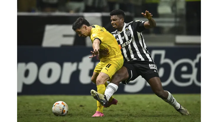 Atlético Mineiro recebeu o Peñarol na fase de grupos da Libertadores, na Arena MRV (Foto: Pedro Vilela/Getty Images)
