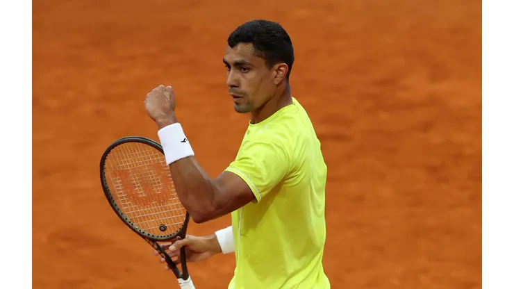 Thiago Monteiro: Representando o Brasil no Masters 1000 de Roma (Foto: Clive Brunskill/Getty Images)