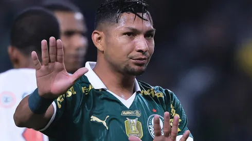 Rony durante partida entre Palmeiras e Botafogo-SP, no Allianz Parque, pela Copa Do Brasil, no dia 02/05/2024.