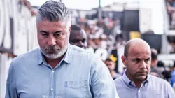 SP - SANTOS - 18/02/2024 - PAULISTA 2024, SANTOS X NOVORIZONTINO - Alexandre Gallo executivo de futebol do Santos durante partida contra o Novorizontino no estadio Vila Belmiro pelo campeonato Paulista 2024.