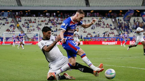 Pochettino jogador do Fortaleza durante partida contra o Botafogo. Foto: Baggio Rodrigues/AGIF