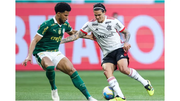 Foto: Alexandre Schneider/Getty Images - Jogo entre Palmeiras e Flamengo