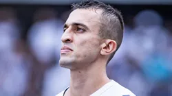 João Schmidt durante partida entre Santos e Novorizontino, na Vila Belmiro, pelo Campeonato Paulista, no dia 18/02/2024.