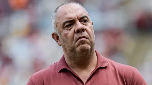 O vice-presidente de futebol do Flamengo, Marcos Braz, durante partida entre Flamengo e Nova Iguaçu, no Maracanã, pela final do Campeonato Carioca, no dia 30/03/2024.