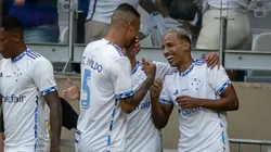 MG - BELO HORIZONTE - 28/04/2024 - BRASILEIRO A 2024, CRUZEIRO X VITORIA - Matheus Pereira jogador do Cruzeiro comemora seu gol durante partida contra o Vitoria no estadio Mineirao pelo campeonato Brasileiro A 2024. Foto: Fernando Moreno/AGIF