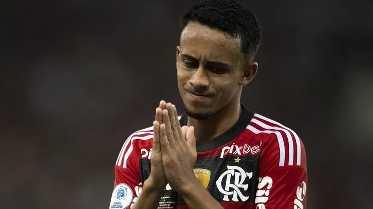 Matheus Gonçalves, jogador do Flamengo. Foto: Jorge Rodrigues/AGIF