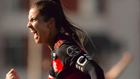 Jogadora destaca foco para clássico. Divulgação/Assessoria.