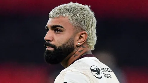 Gabigol durante partida entre Flamengo e Amazonas, no Maracanã, pela Copa do Brasil, no dia 01/05/2024.