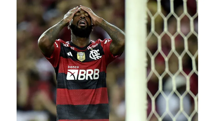 Gerson do Flamengo (Foto de Alexandre Loureiro/Getty Images)