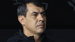 Fábio Carille durante partida entre Santos e Red Bull Bragantino, pela semifinal do Campeonato Paulista, no dia 27/03/2024.