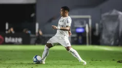 Otero jogador do Santos durante partida pelo Brasileiro B 2024. Foto: Reinaldo Campos/AGIF
