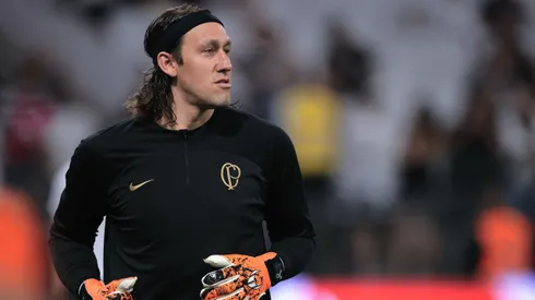 Cássio durante a partida contra o Grêmio, em 2023