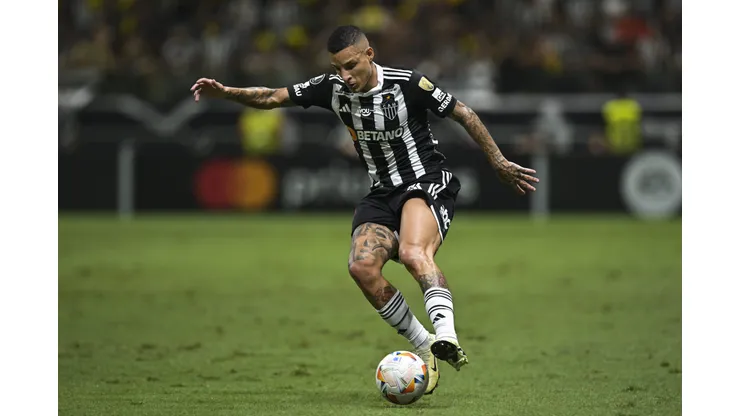 Guilherme Arana jogador do Atletico-MG. (Foto de Pedro Vilela/Getty Images)