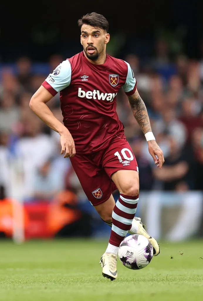 Lucas Paquetá, do West Ham, foi convocado (Foto de Ryan Pierse/Getty Images)