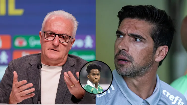 Dorival Júnior convocou Endrick para a Seleção rumo à Copa América e precisou responder sobre 'papo' de Abel em ida à Disney - Montagem: fotos de Marcello Zambrana e Fernando Moreno/AGIF e Rafael Ribeiro/CBF