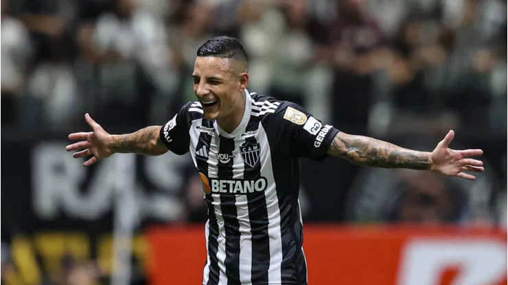 Guilherme Arana, jogador do Atlético-MG. O lateral foi convocado para a Copa América