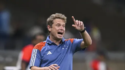 Foto: Pedro Vilela/Getty Images - Fernando Seabra, técnico do Cruzeiro