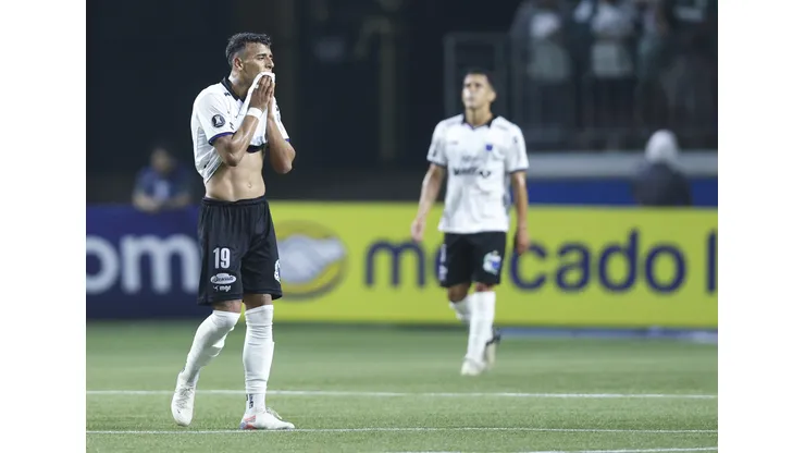 SAO PAULO, BRAZIL - APRIL 11: Luciano Rodriguez of Liverpool reacts after a Group F match between Palmeiras and Liverpool as part of Copa CONMEBOL Libertadores 2024 at Allianz Parque on April 11, 2024 in Sao Paulo, Brazil. (Photo by Alexandre Schneider/Getty Images)