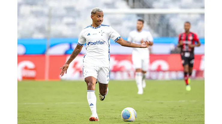 Matheus Pereira é o líder de assistências do Cruzeiro em 2024.