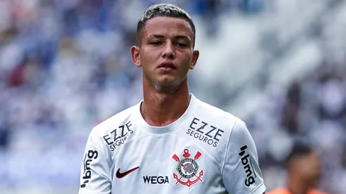SP - SAO PAULO - 25/01/2024 - COPA SAO PAULO 2024, CORINTHIANS X CRUZEIRO - Kayke jogador do Corinthians durante partida contra o Cruzeiro no estadio Arena Corinthians pelo campeonato Copa Sao Paulo 2024. Foto: Fabio Giannelli/AGIF
