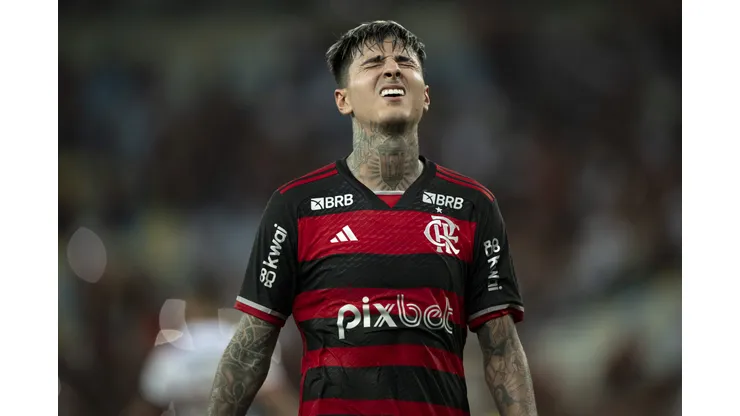Erick Pulgar é desfalque no Flamengo contra o Corinthians