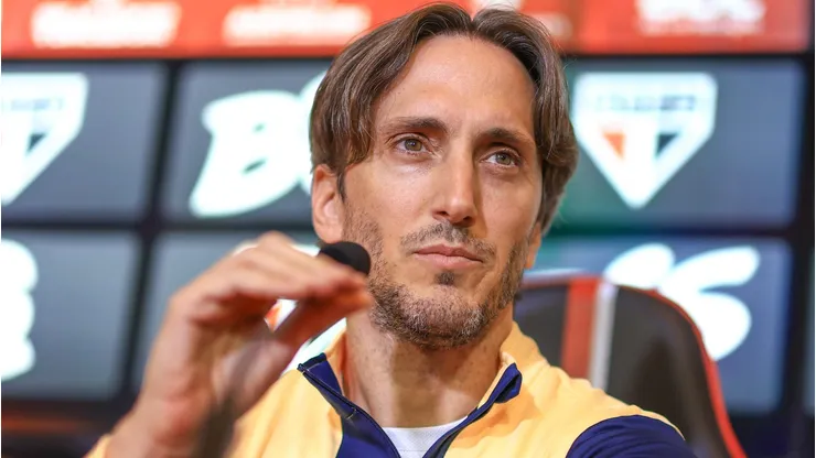 Luis Zubeldía, treinador do São Paulo.