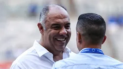 Marcos Braz, vice-presidente do Flamengo, durante partida contra o Cruzeiro no estádio Mineirão pelo Campeonato Brasileiro