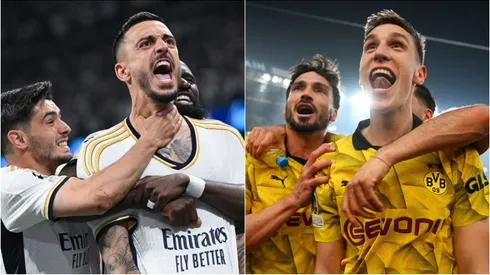 Real Madrid e Borussia Dortmund na final da Champions League 2023/24. Foto: Getty Images