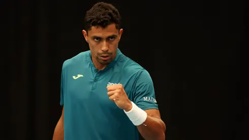 Thiago Monteiro: Novamente entre os 100 melhores do mundo (Foto: Fiona Goodall/Getty Images)