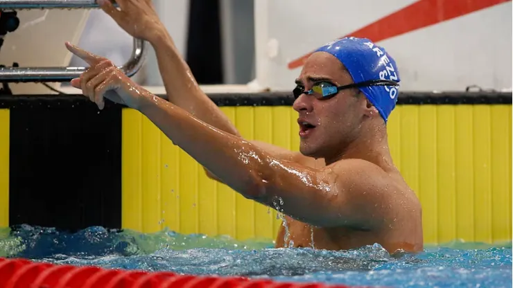 Nick Albiero fez índice olímpico nos 200m borboleta. Foto: Sátiro Sodré / CBDA
