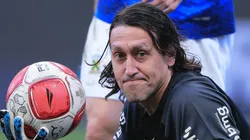Cássio durante partida do Paulistão 2024. Goleiro tem sondagem do Cruzeiro.