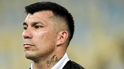 RJ - RIO DE JANEIRO - 14/02/2024 - CARIOCA 2024, FLUMINENSE X VASCO - Medel jogador do Vasco durante partida contra o Fluminense no estadio Maracana pelo campeonato Carioca 2024.