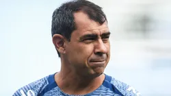 Carille durante partida do Santos pela Série B. Foto: Reinaldo Campos/AGIF