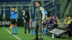 Foto: Pedro Souza / Atlético - Gabriel Milito concede coletiva de imprensa após vitória na Libertadores