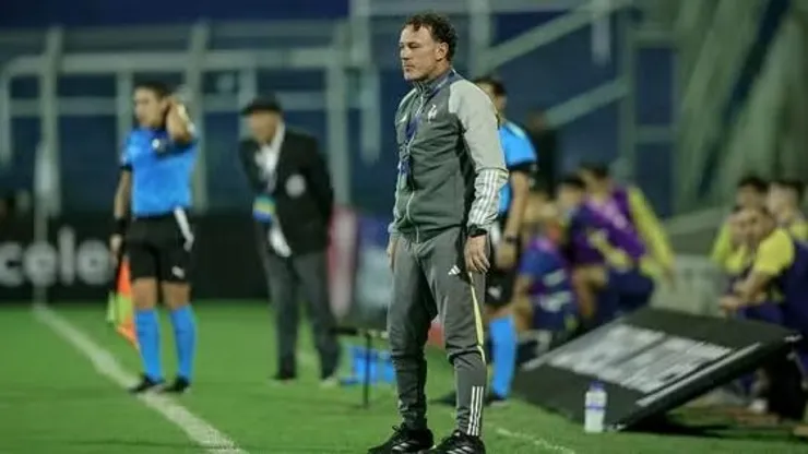 Foto: Pedro Souza / Atlético - Gabriel Milito concede coletiva de imprensa após vitória na Libertadores