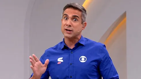 Edmundo não aliviou para Villani – Foto: Reprodução/Globo.