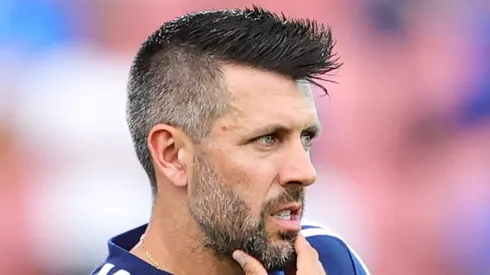 MG – SETE LAGOAS – 11/03/2023 – MINEIRO 2023, CRUZEIRO X AMERICA-MG – Paulo Pezzolano tecnico do Cruzeiro durante partida contra o America-MG no estadio Arena do Jacare pelo campeonato Mineiro 2023.