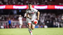 Bobadilla durante a partida contra o Santos, no Paulistão