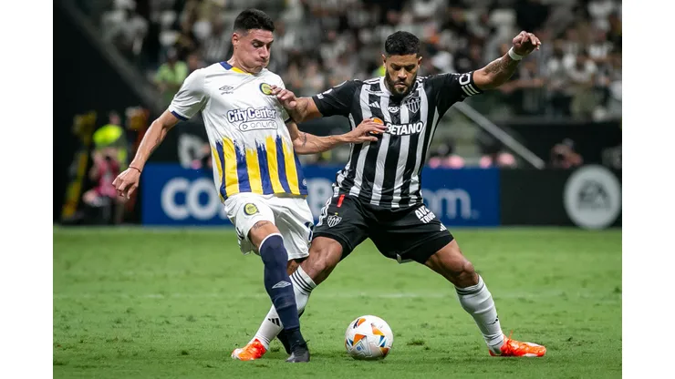 Hulk jogador do Atletico-MG durante partida contra o Rosario Central.